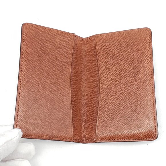 Authentic Louis Vuitton Monogram Canvas Pocket Organizer card wallet 65-121025 - Picture 6 of 11
